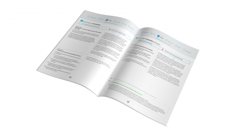 Preparation of Knowledge Products on Compliance Review