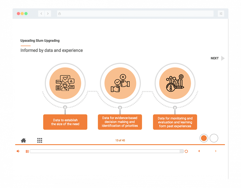 eLearning and Knowledge Management in the ACP region on Slum Upgrading